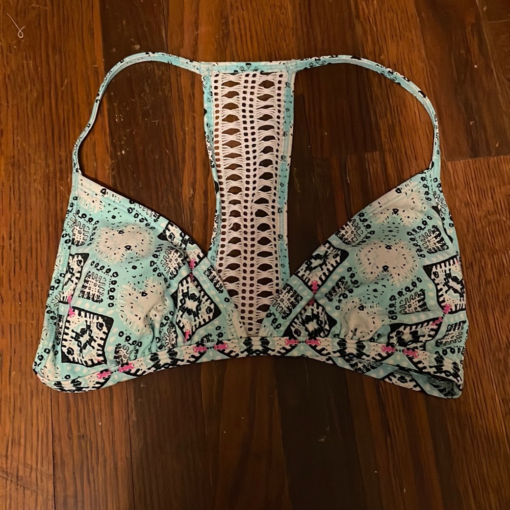 Multicolored Xhilaration Bathing Suit Top